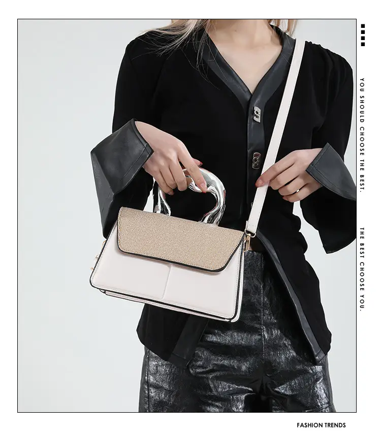 Pink Textured Shoulder Bag for Women 2025 — feature 1