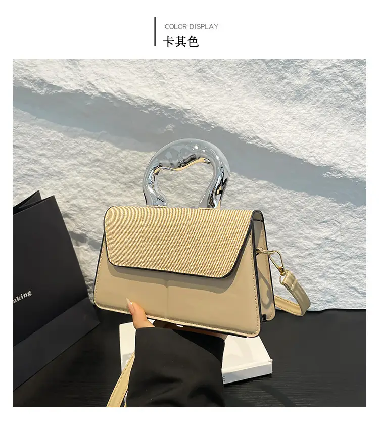 Pink Textured Shoulder Bag for Women 2025 — feature 14