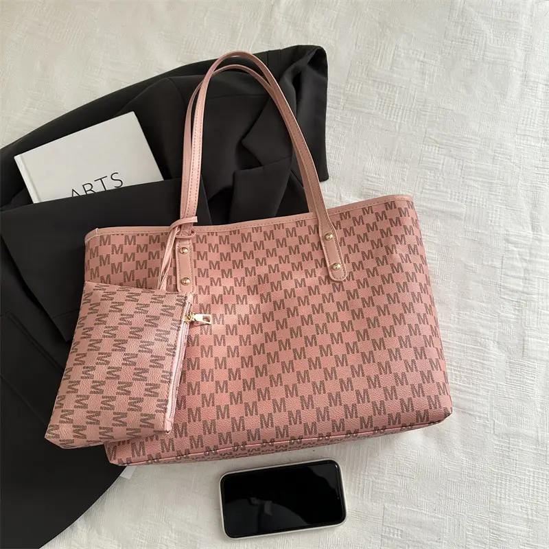 Pink Printed Tote Bag for Women 2025 - Image 6
