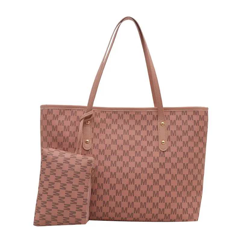 Pink Printed Tote Bag for Women 2025 - Image 3