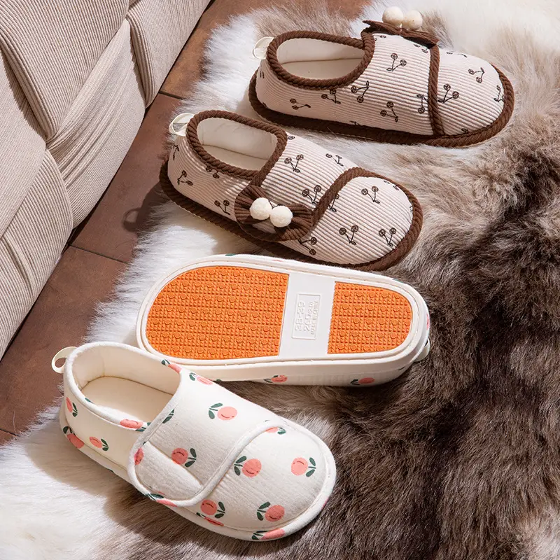 2025 New Soft Sole Non-slip Moon Shoes Spring and Summer Thin Bag Heel Pregnant Women Postpartum Cotton Slippers Women Autumn and Winter - Image 5