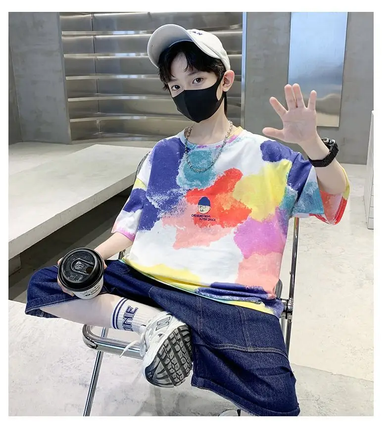 Cotton Uniqueness Kids T-Shirt Summer Wear — feature 12