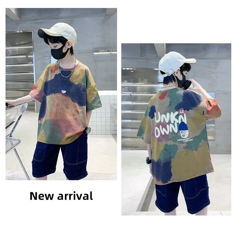 Cotton Uniqueness Kids T-Shirt Summer Wear — feature 15