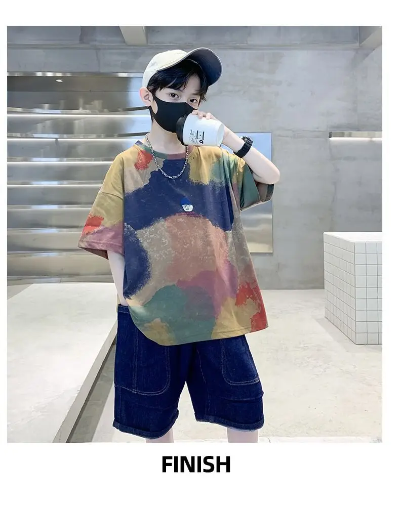 Cotton Uniqueness Kids T-Shirt Summer Wear — feature 17