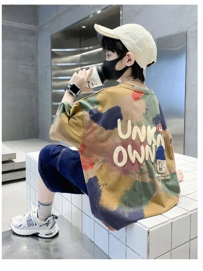 Cotton Uniqueness Kids T-Shirt Summer Wear — feature 19