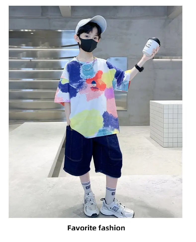 Cotton Uniqueness Kids T-Shirt Summer Wear — feature 9