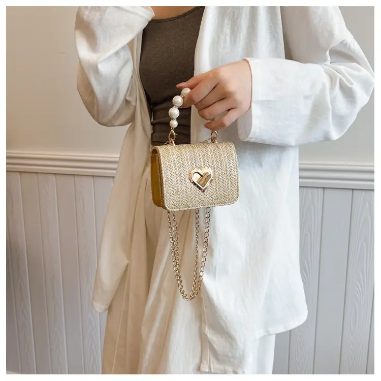 Korean New Style Straw Chain Bag Set for Women — feature 29