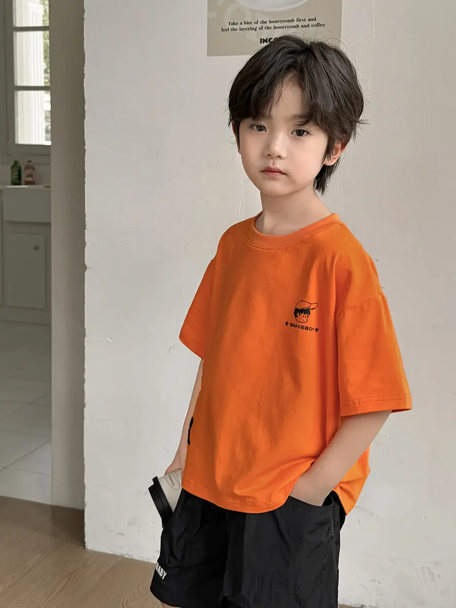 Boys Cotton Skateboard Print T-Shirt Summer 2026 - Image 5