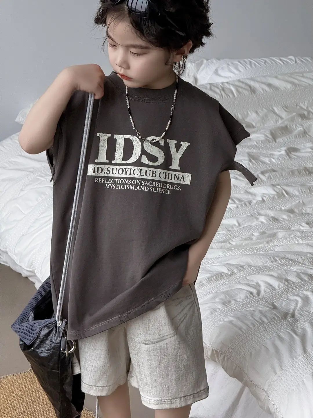 Kids Korean Style Vest T-Shirt Boys Summer Wear — feature 1