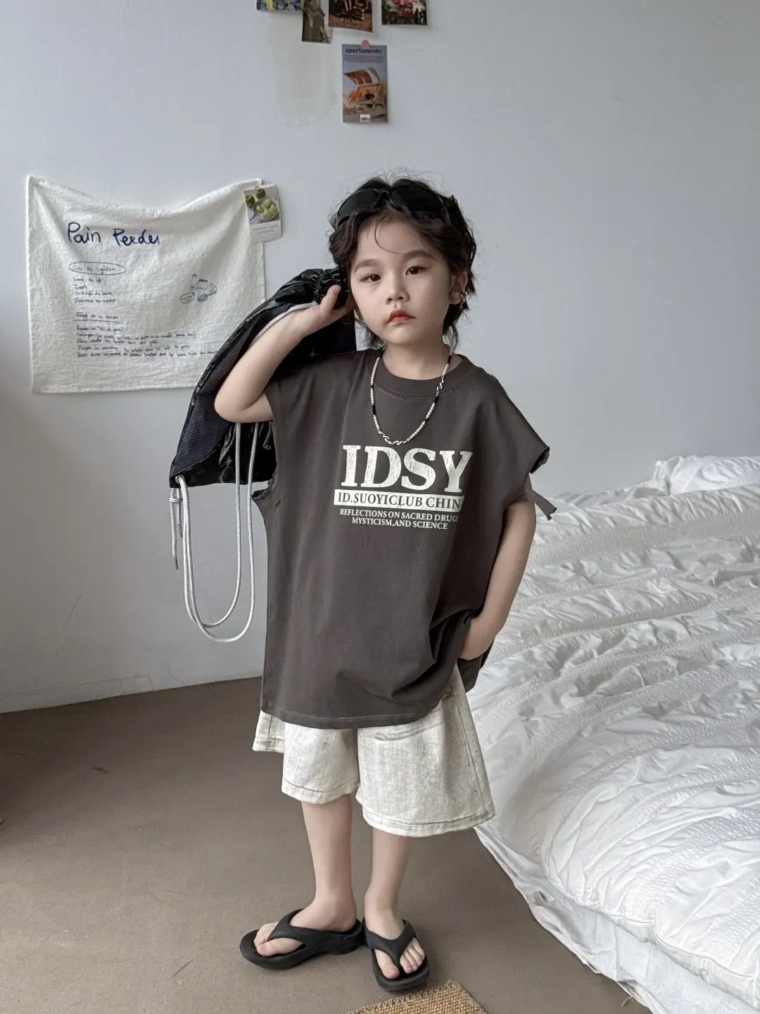 Kids Korean Style Vest T-Shirt Boys Summer Wear — feature 3