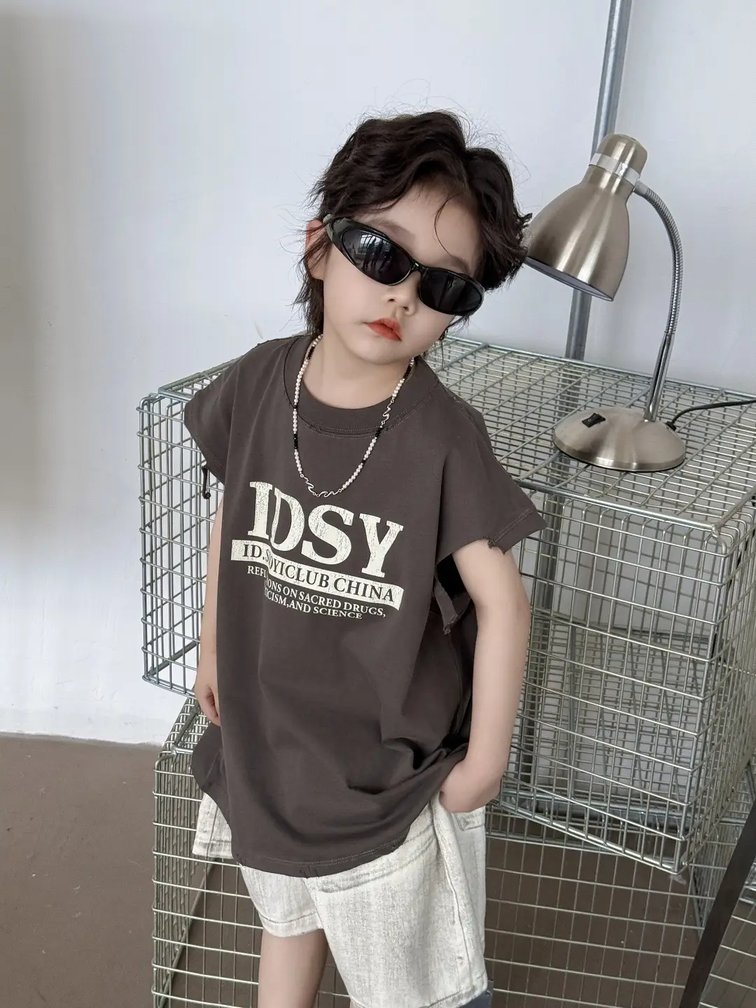Kids Korean Style Vest T-Shirt Boys Summer Wear — feature 7