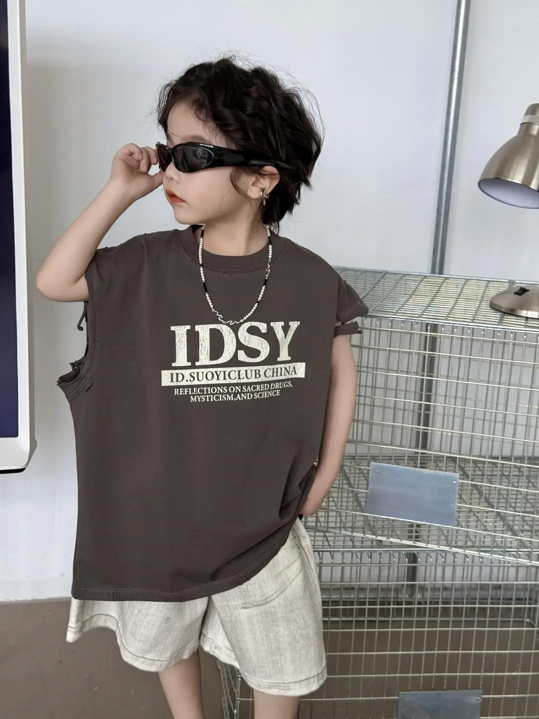 Kids Korean Style Vest T-Shirt Boys Summer Wear — feature 8