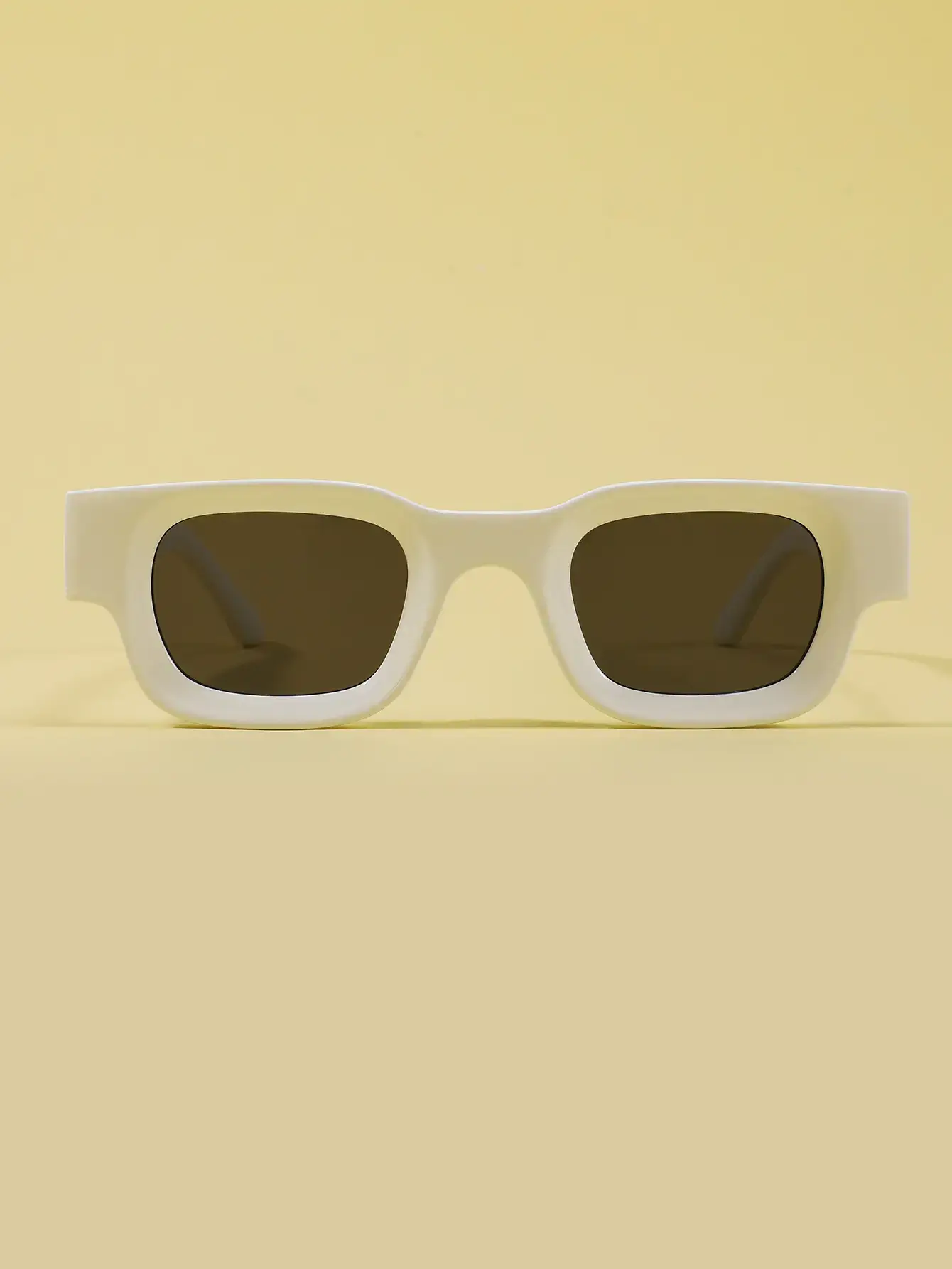Men Women Square Frame Orange Sunglasses Wholesale — feature 10