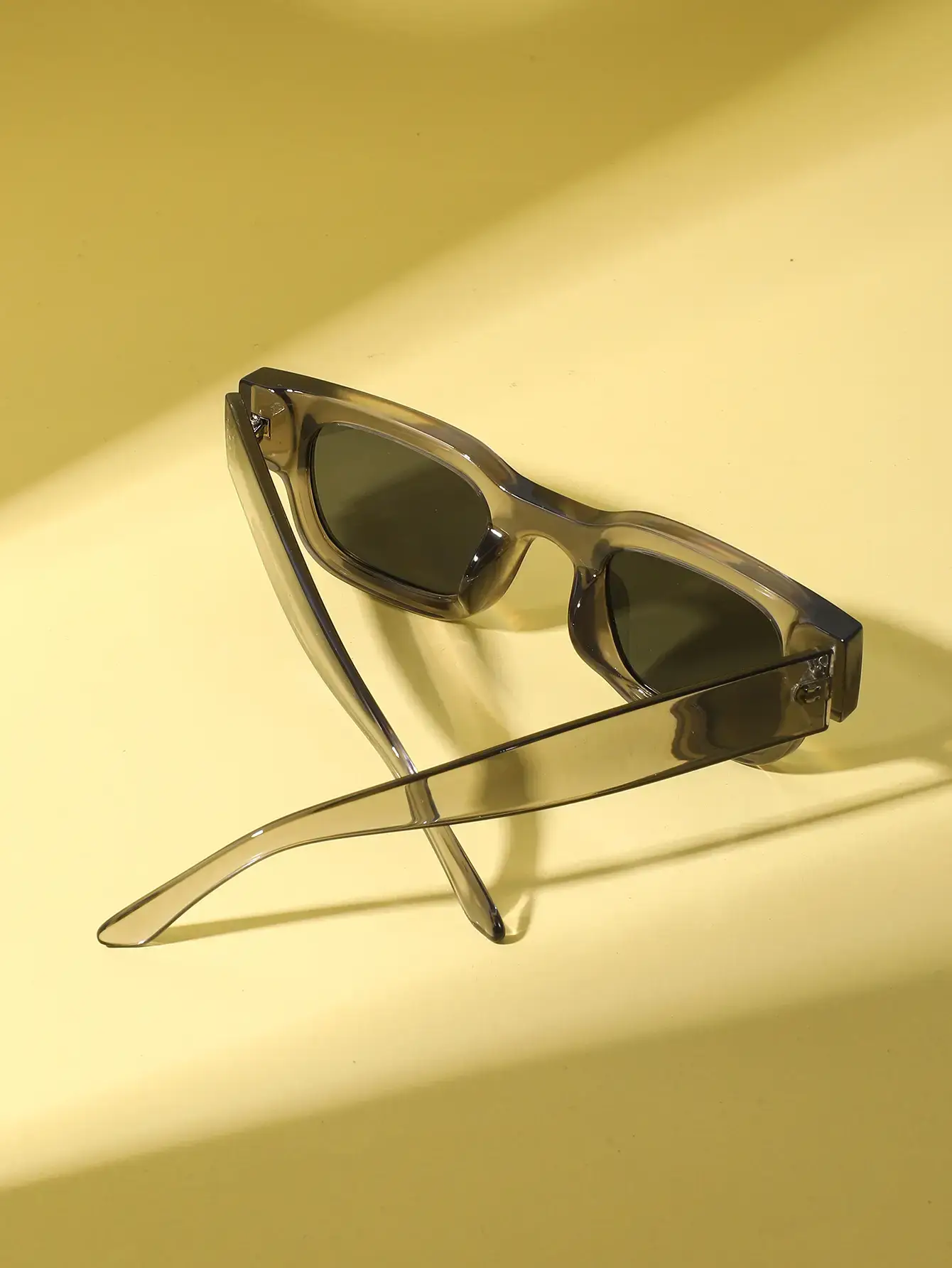 Men Women Square Frame Orange Sunglasses Wholesale — feature 14