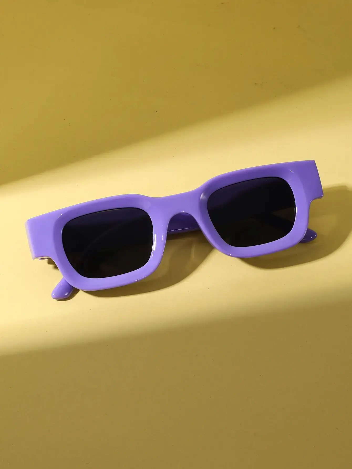 Men Women Square Frame Orange Sunglasses Wholesale — feature 15