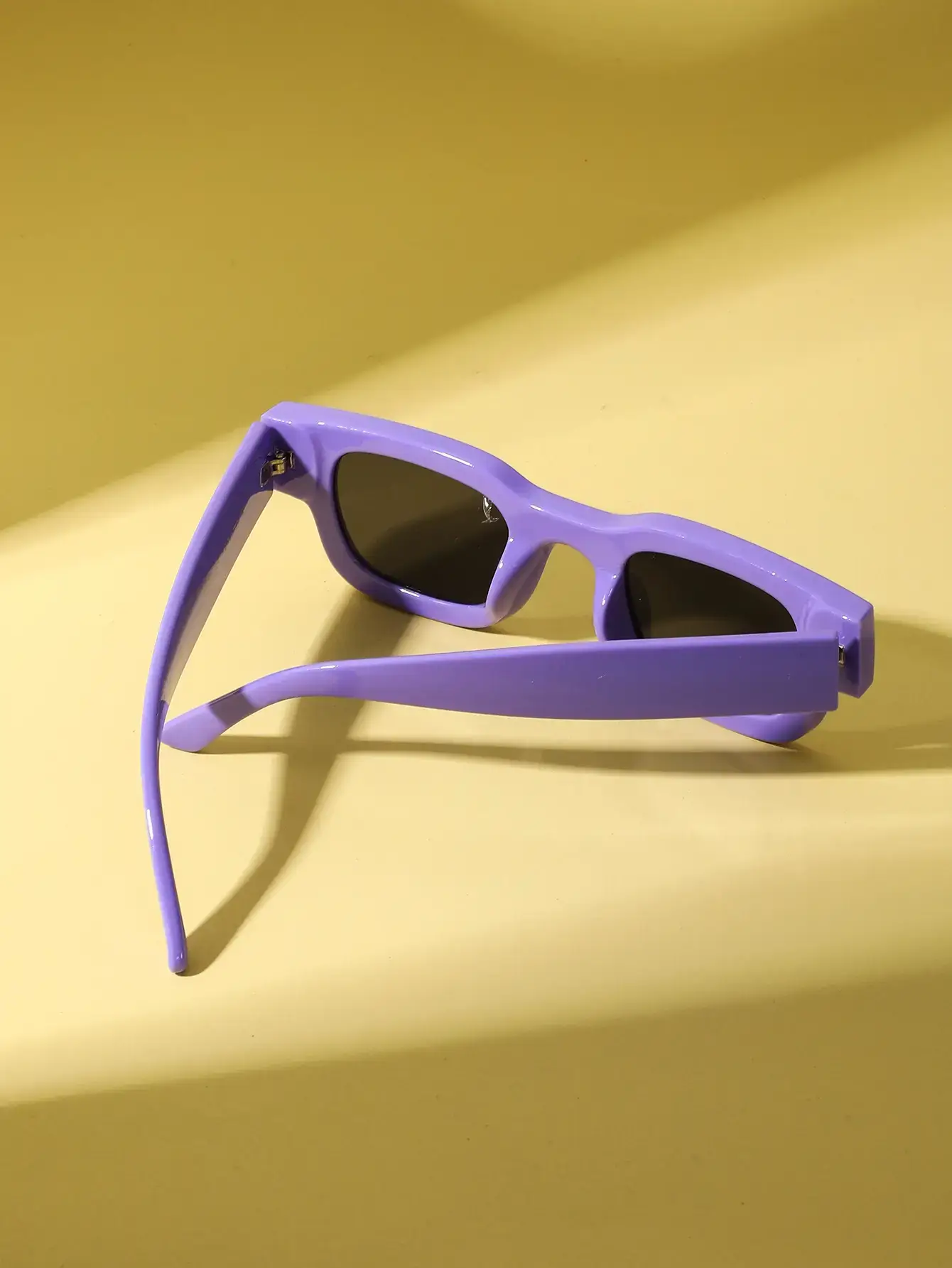 Men Women Square Frame Orange Sunglasses Wholesale — feature 16