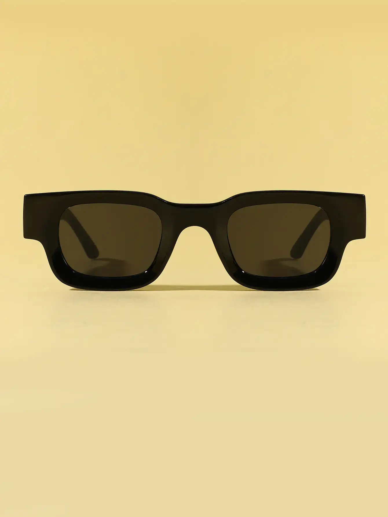 Men Women Square Frame Orange Sunglasses Wholesale — feature 19