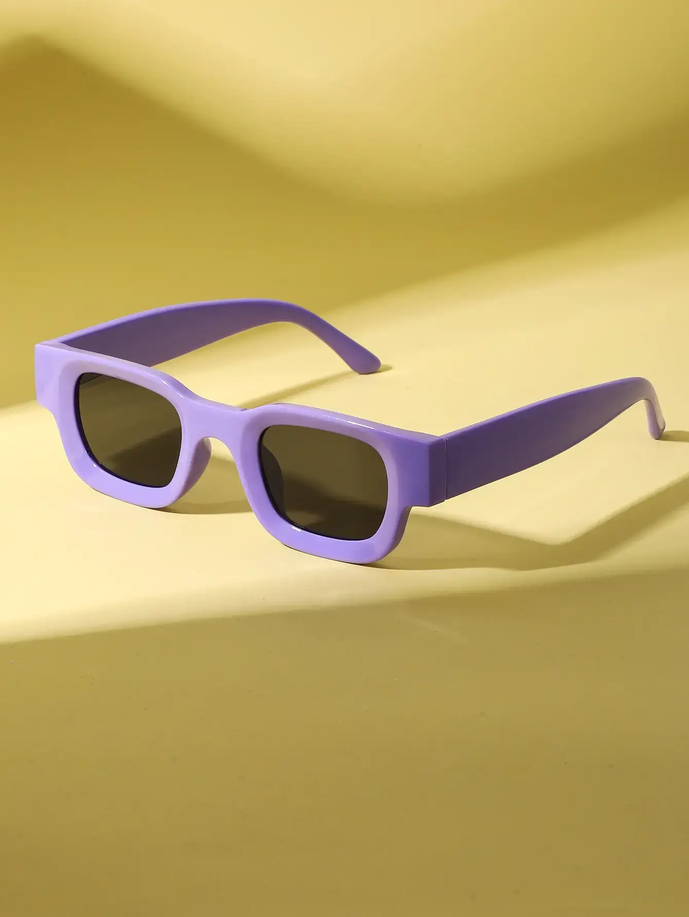 Men Women Square Frame Orange Sunglasses Wholesale — feature 5