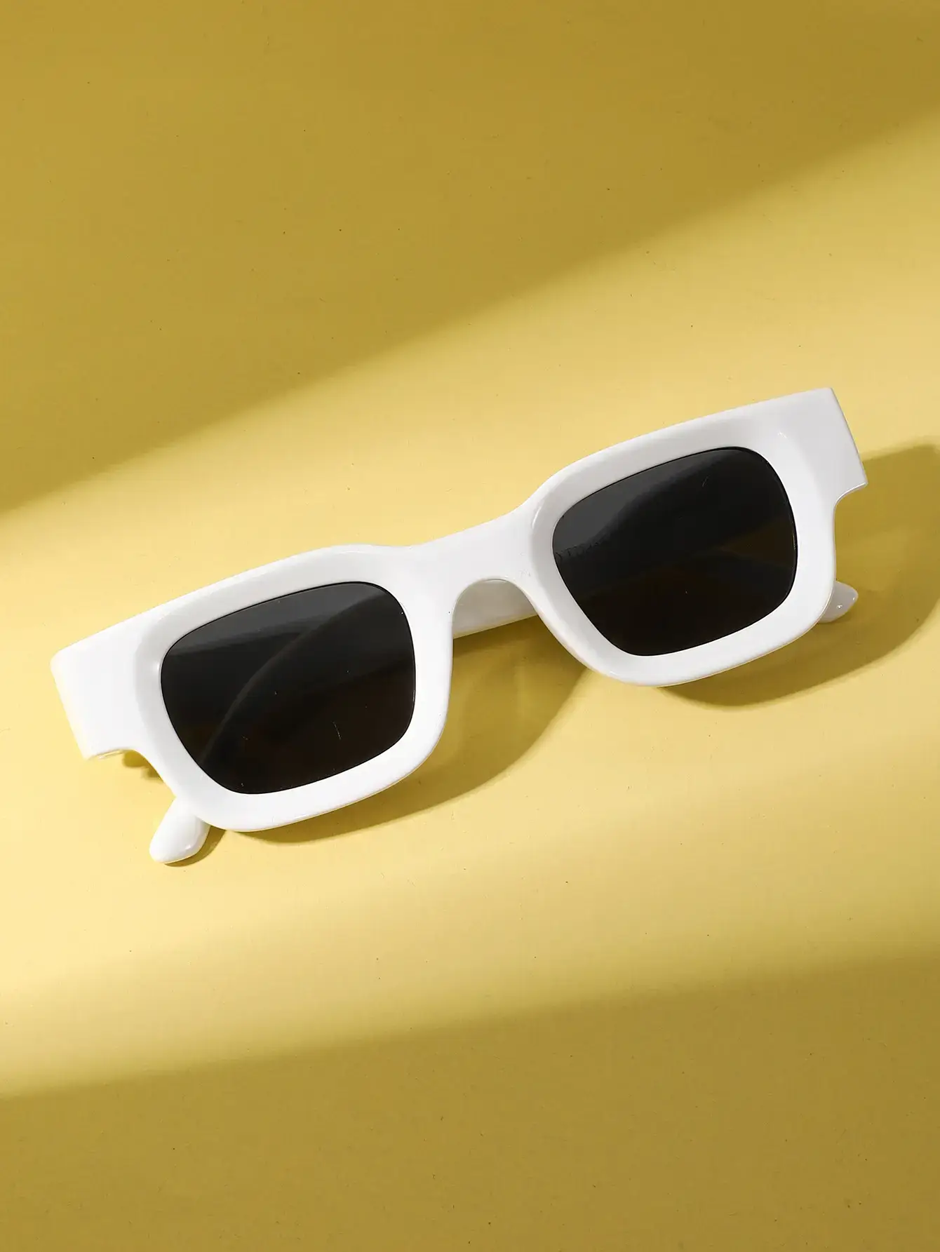 Men Women Square Frame Orange Sunglasses Wholesale — feature 8