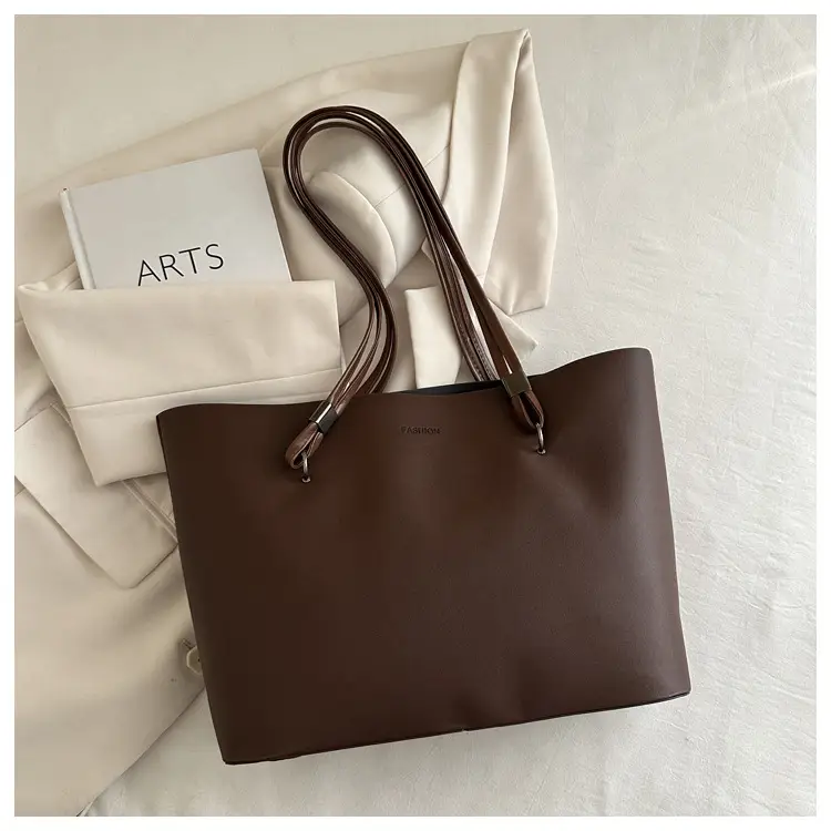 2025 New Style Hand Tote Bag Large Capacity Brown — feature 10