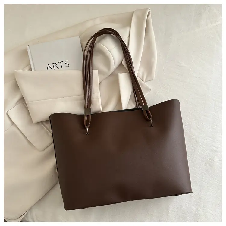 2025 New Style Hand Tote Bag Large Capacity Brown — feature 12