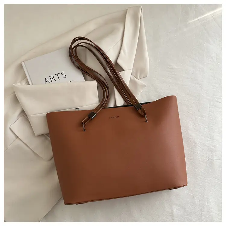 2025 New Style Hand Tote Bag Large Capacity Brown — feature 16