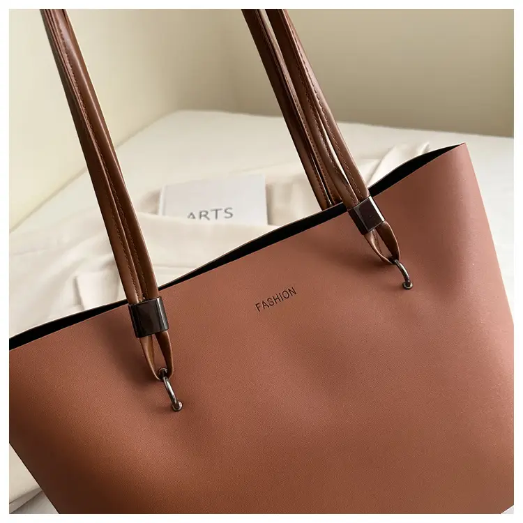 2025 New Style Hand Tote Bag Large Capacity Brown — feature 21