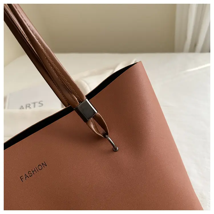 2025 New Style Hand Tote Bag Large Capacity Brown — feature 22