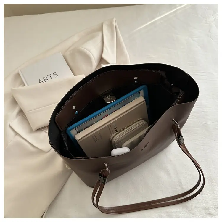 2025 New Style Hand Tote Bag Large Capacity Brown — feature 27