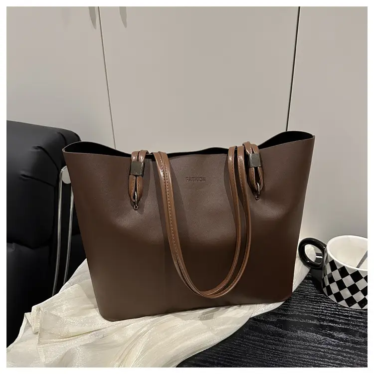 2025 New Style Hand Tote Bag Large Capacity Brown — feature 31