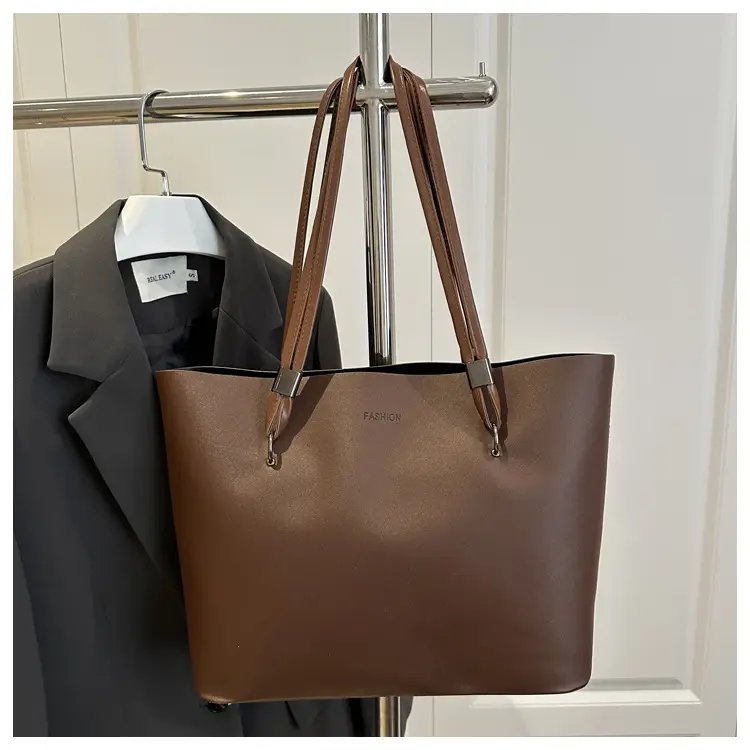 2025 New Style Hand Tote Bag Large Capacity Brown — feature 35