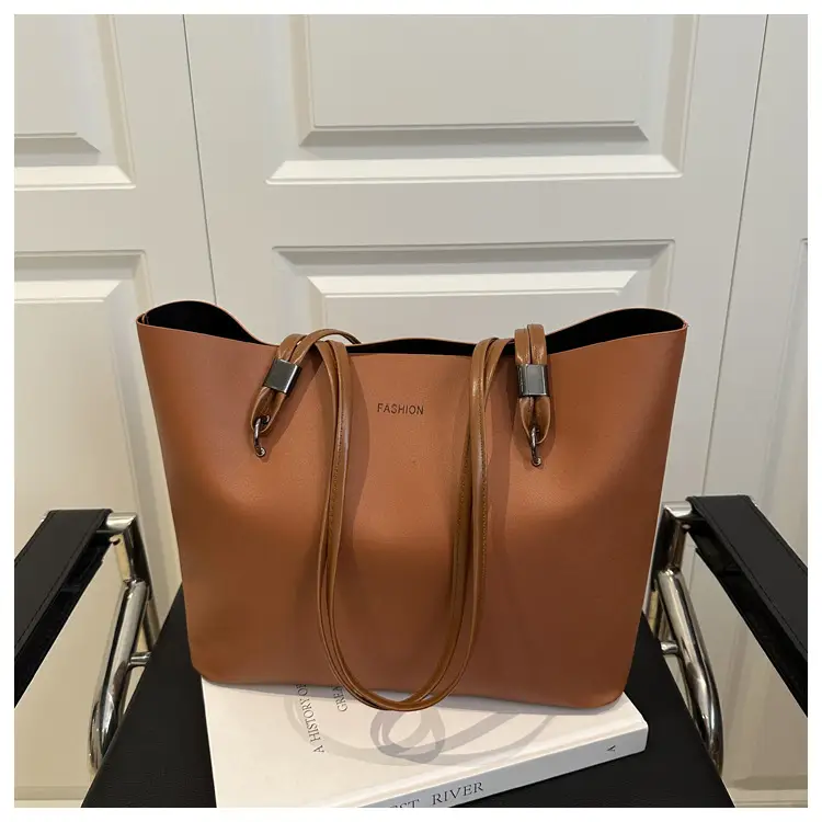 2025 New Style Hand Tote Bag Large Capacity Brown — feature 37