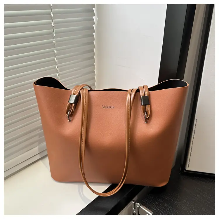 2025 New Style Hand Tote Bag Large Capacity Brown — feature 42