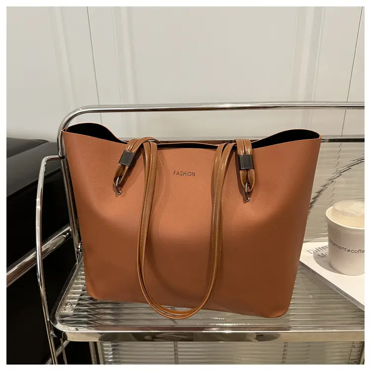 2025 New Style Hand Tote Bag Large Capacity Brown — feature 45
