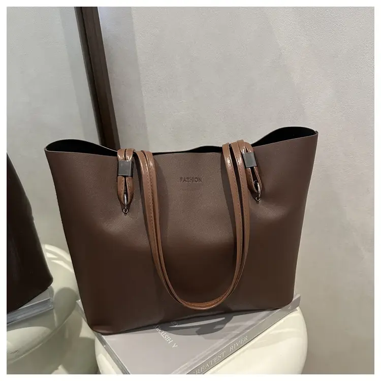 2025 New Style Hand Tote Bag Large Capacity Brown — feature 48