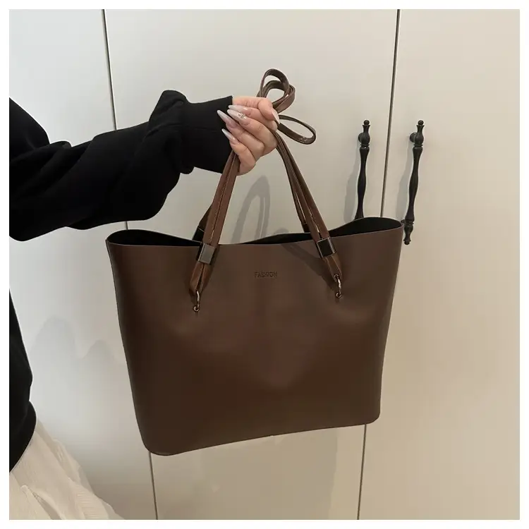 2025 New Style Hand Tote Bag Large Capacity Brown — feature 51