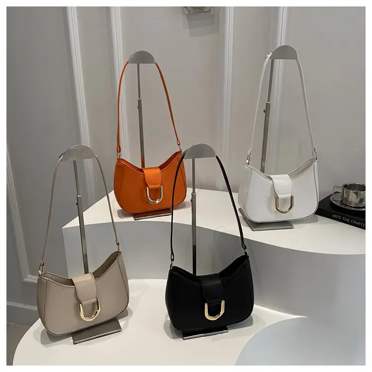 Women's White Leather Shoulder Bag 2025 Spring — feature 22