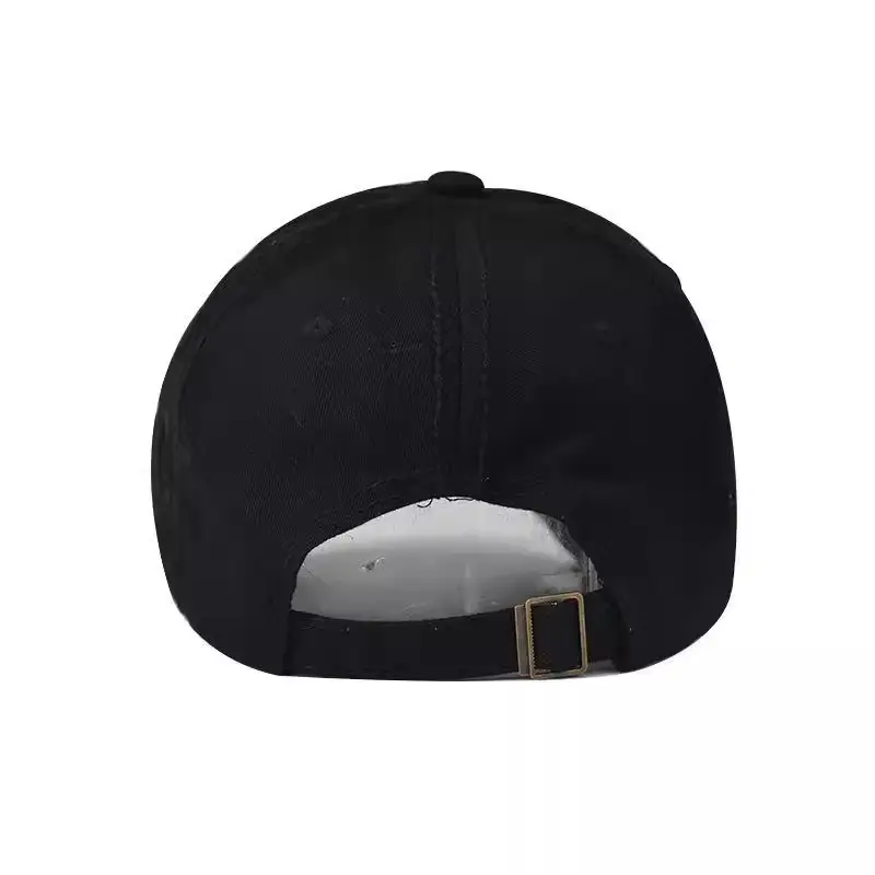 Black Embroidered Baseball Cap for Men Summer Casual — feature 16