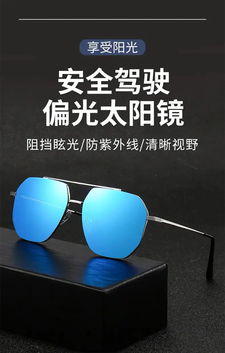 Polarized Sunglasses for Men UV Protection Driving Safety β feature 1