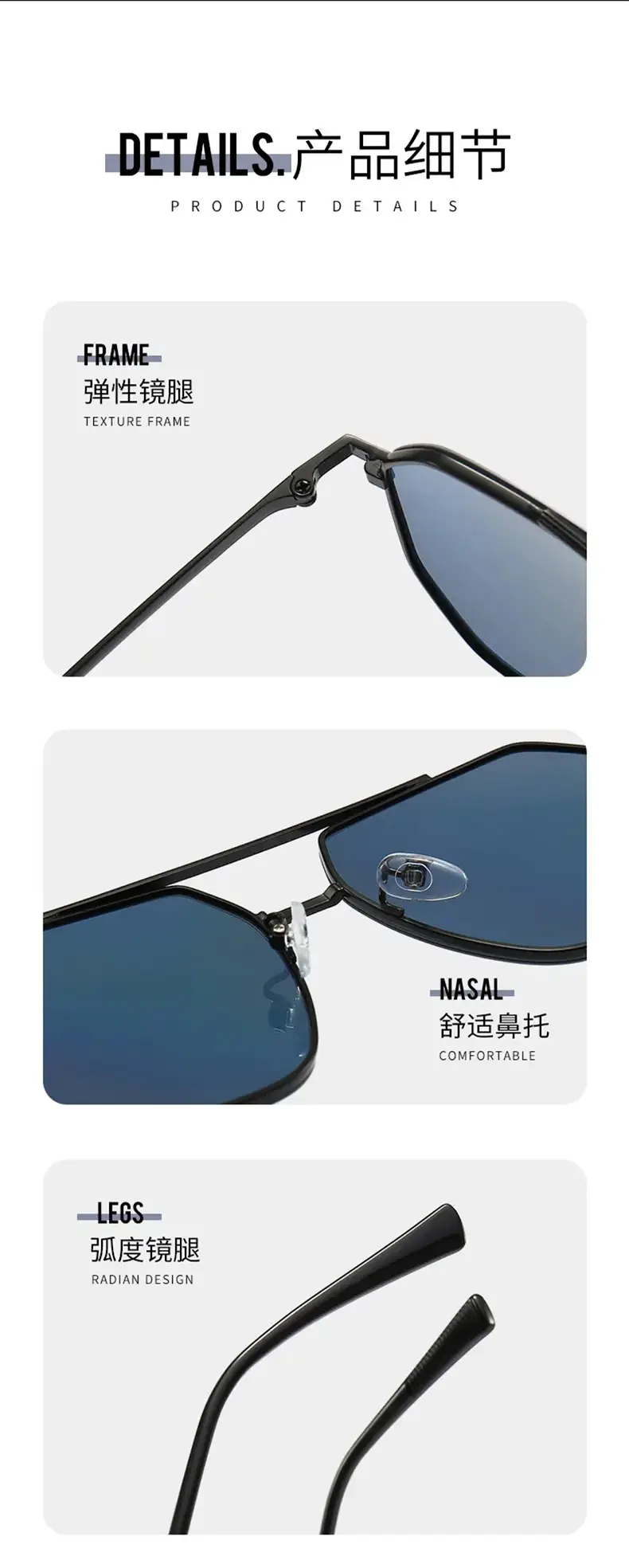 Polarized Sunglasses for Men UV Protection Driving Safety β feature 7