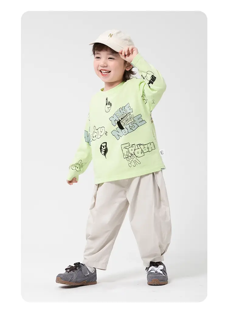 Boys Pure Cotton Autum T-Shirt 2025 New — feature 14
