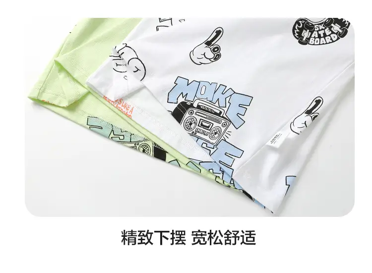 Boys Pure Cotton Autum T-Shirt 2025 New — feature 26