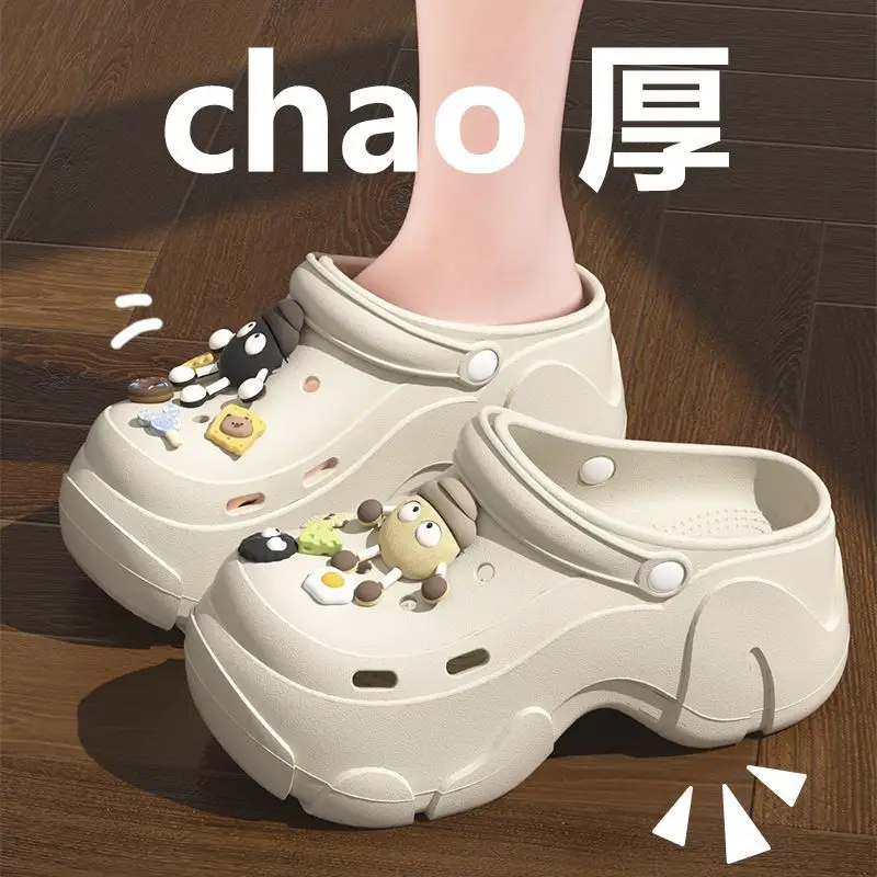Eva Clogs for Women 2026 New Summer Thick-Soled Outdoor Slippers with a Stepping-On-Clouds Feel, Non-Slip Beach Sandals for Women - Image 60