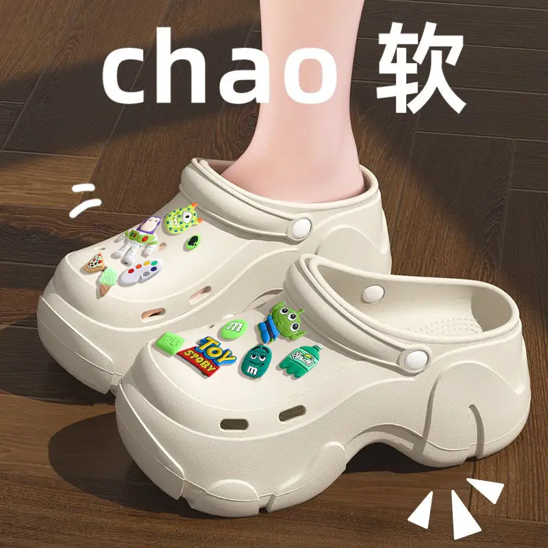 Eva Clogs for Women 2026 New Summer Thick-Soled Outdoor Slippers with a Stepping-On-Clouds Feel, Non-Slip Beach Sandals for Women - Image 28