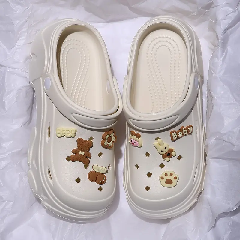 Eva Clogs for Women 2026 New Summer Thick-Soled Outdoor Slippers with a Stepping-On-Clouds Feel, Non-Slip Beach Sandals for Women - Image 43