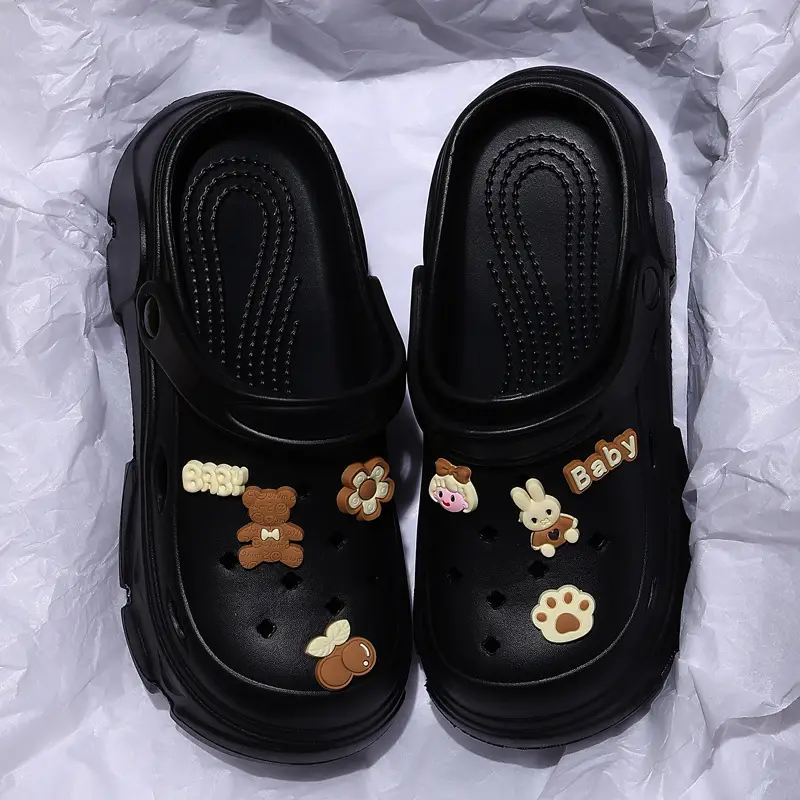 Eva Clogs for Women 2026 New Summer Thick-Soled Outdoor Slippers with a Stepping-On-Clouds Feel, Non-Slip Beach Sandals for Women - Image 44