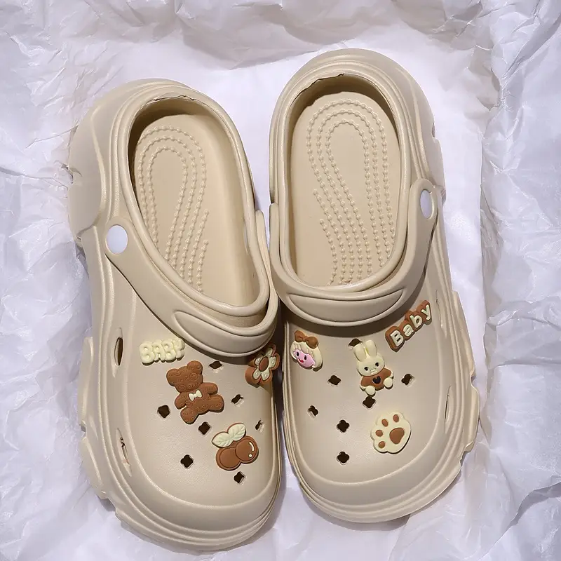 Eva Clogs for Women 2026 New Summer Thick-Soled Outdoor Slippers with a Stepping-On-Clouds Feel, Non-Slip Beach Sandals for Women - Image 45