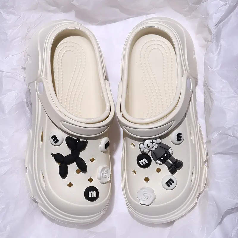 Eva Clogs for Women 2026 New Summer Thick-Soled Outdoor Slippers with a Stepping-On-Clouds Feel, Non-Slip Beach Sandals for Women - Image 46