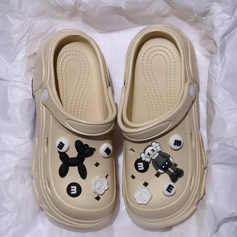 Eva Clogs for Women 2026 New Summer Thick-Soled Outdoor Slippers with a Stepping-On-Clouds Feel, Non-Slip Beach Sandals for Women - Image 49