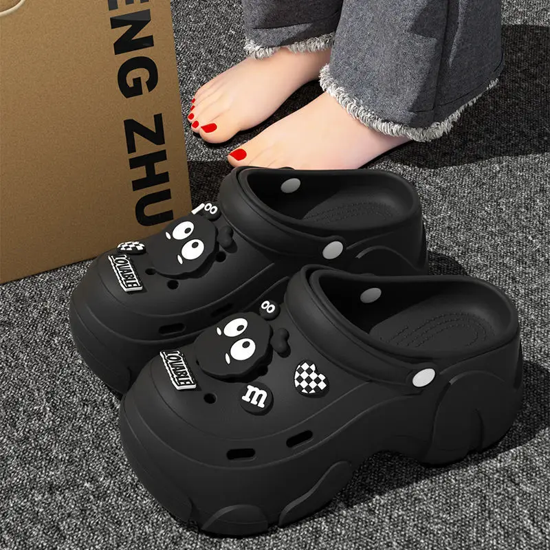 Eva Clogs for Women 2026 New Summer Thick-Soled Outdoor Slippers with a Stepping-On-Clouds Feel, Non-Slip Beach Sandals for Women - Image 5